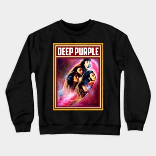 Smoke on the Style Deep Band Tees for Legendary Rock Vibes Crewneck Sweatshirt